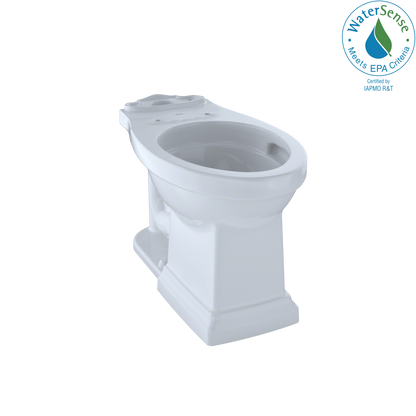 TOTO C404CUFG#01 Promenade Ii Universal Height Toilet Bowl With Cefiontect - Cotton White