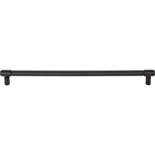 TOP KNOBS TK3117BLK Clarence 12" Center to Center Bar Pull - Flat Black