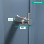 HANSGROHE 04788830 Joleena Hook - Polished Nickel