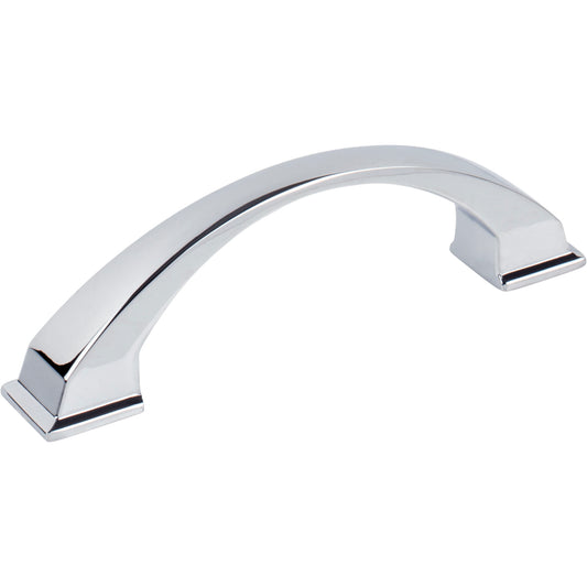 JEFFREY ALEXANDER 944-96PC Roman 96 mm Center-to-Center Arch Pull - Polished Chrome