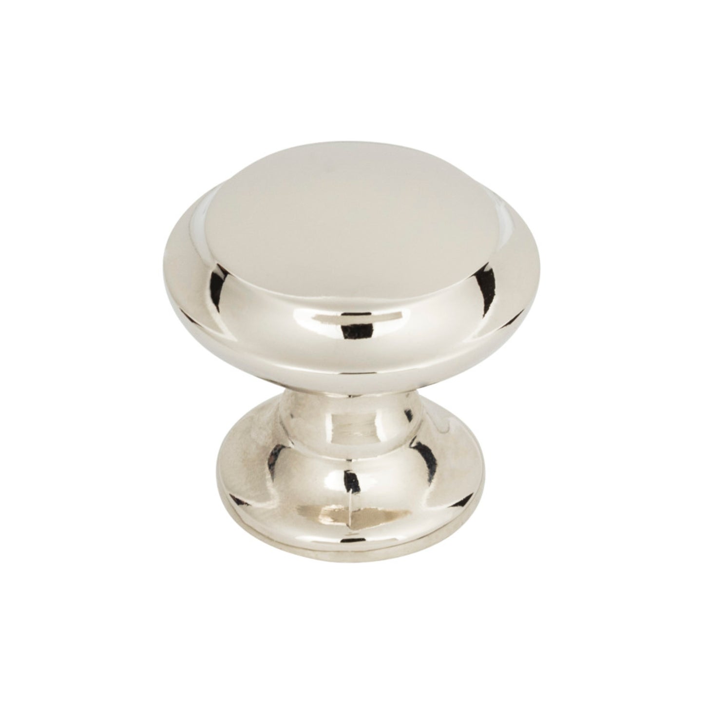 TOP KNOBS TK1050PN Barrow 1-1/4" Diameter Mushroom Knob - Polished Nickel