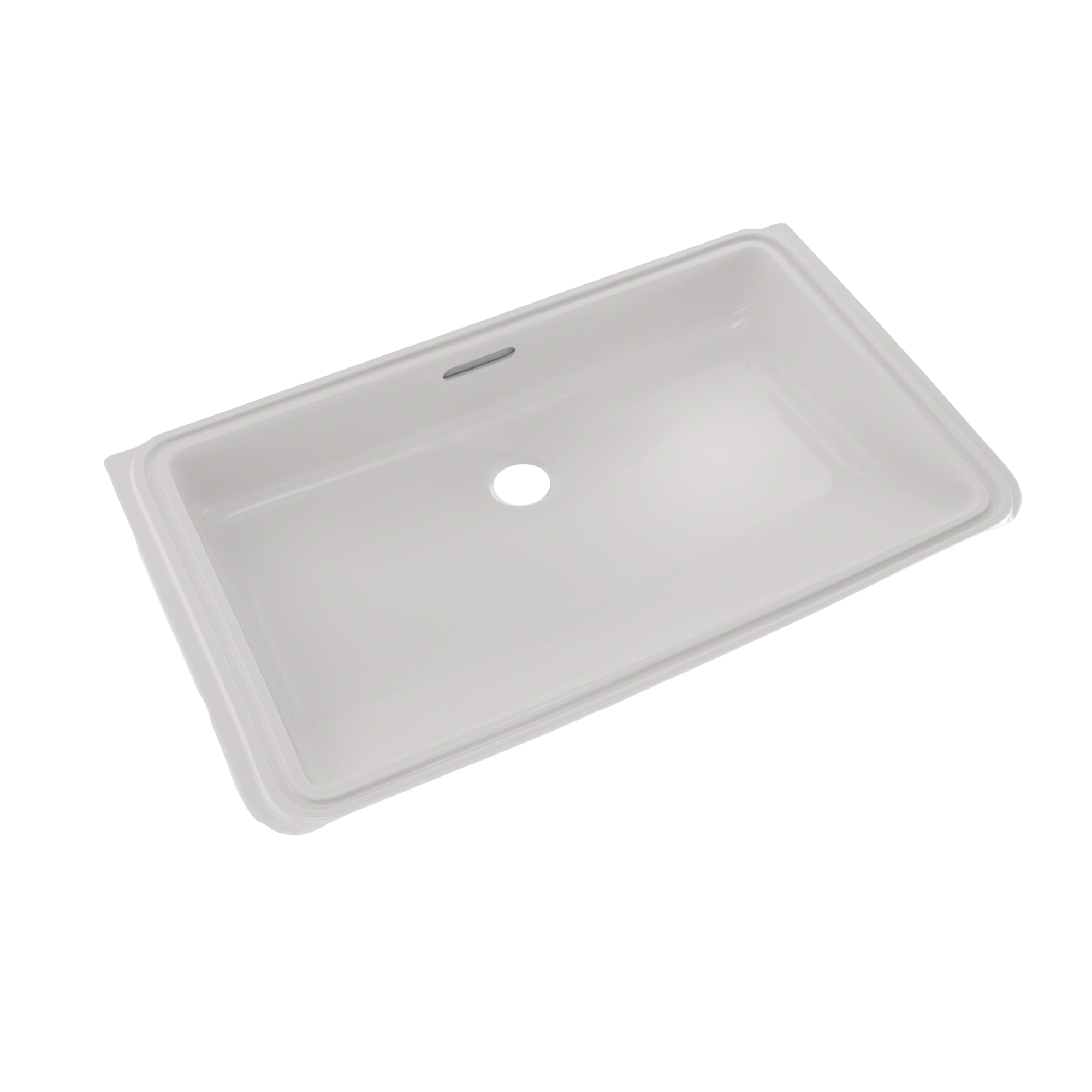 TOTO LT191G#11 Rectangular Undermount Bathroom Sink With Cefiontect - Colonial White