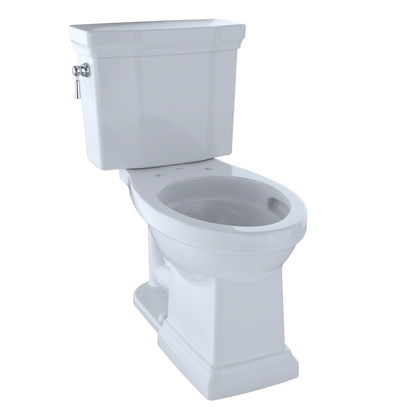 TOTO CST404CUFG#01 Promenade Ii 1G Two-Piece Elongated 1.0 Gpf Universal Height Toilet With Cefiontect - Cotton White
