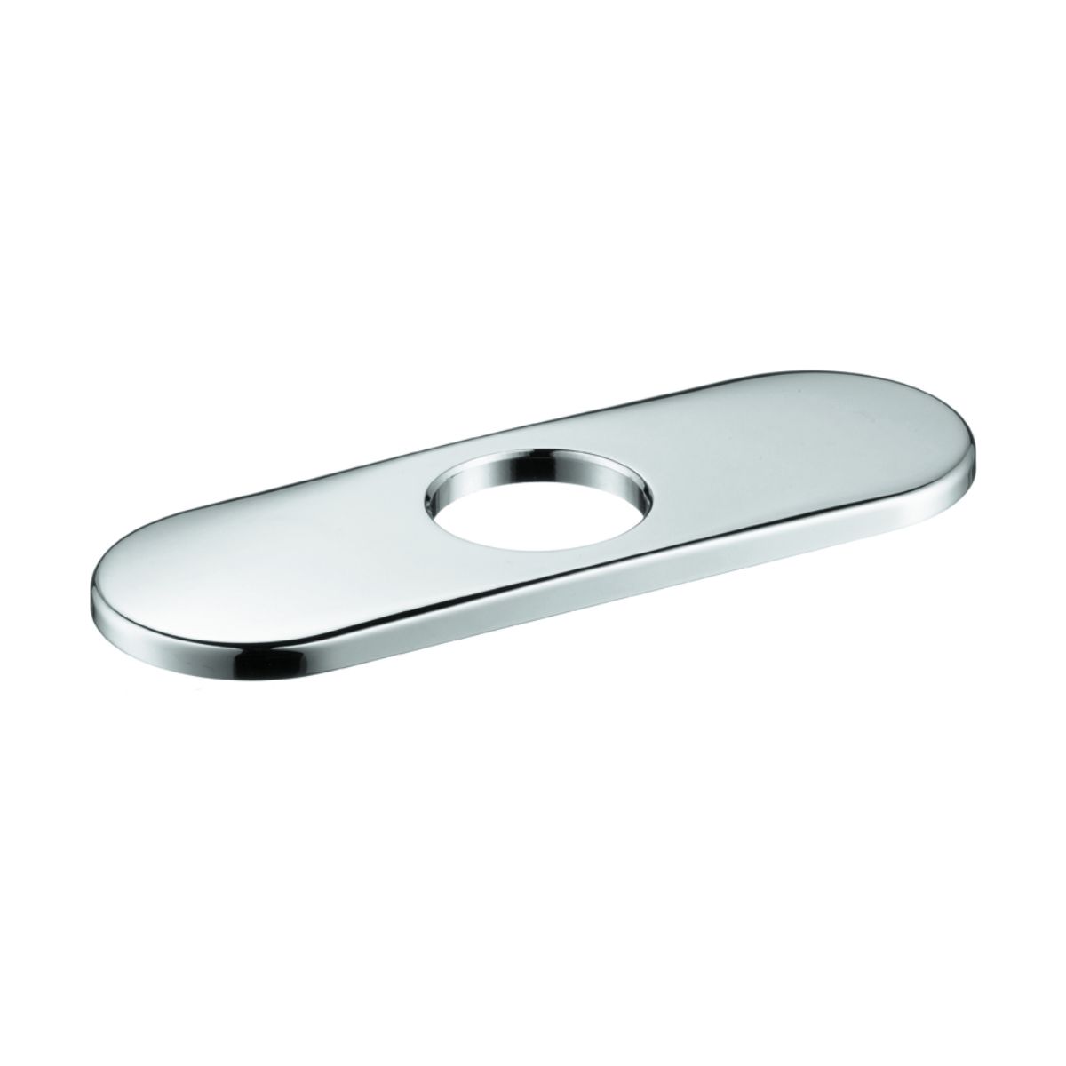 HANSGROHE 06490000 E&S Accessories Base Plate for Contemporary Single-Hole Faucets, 6" - Chrome