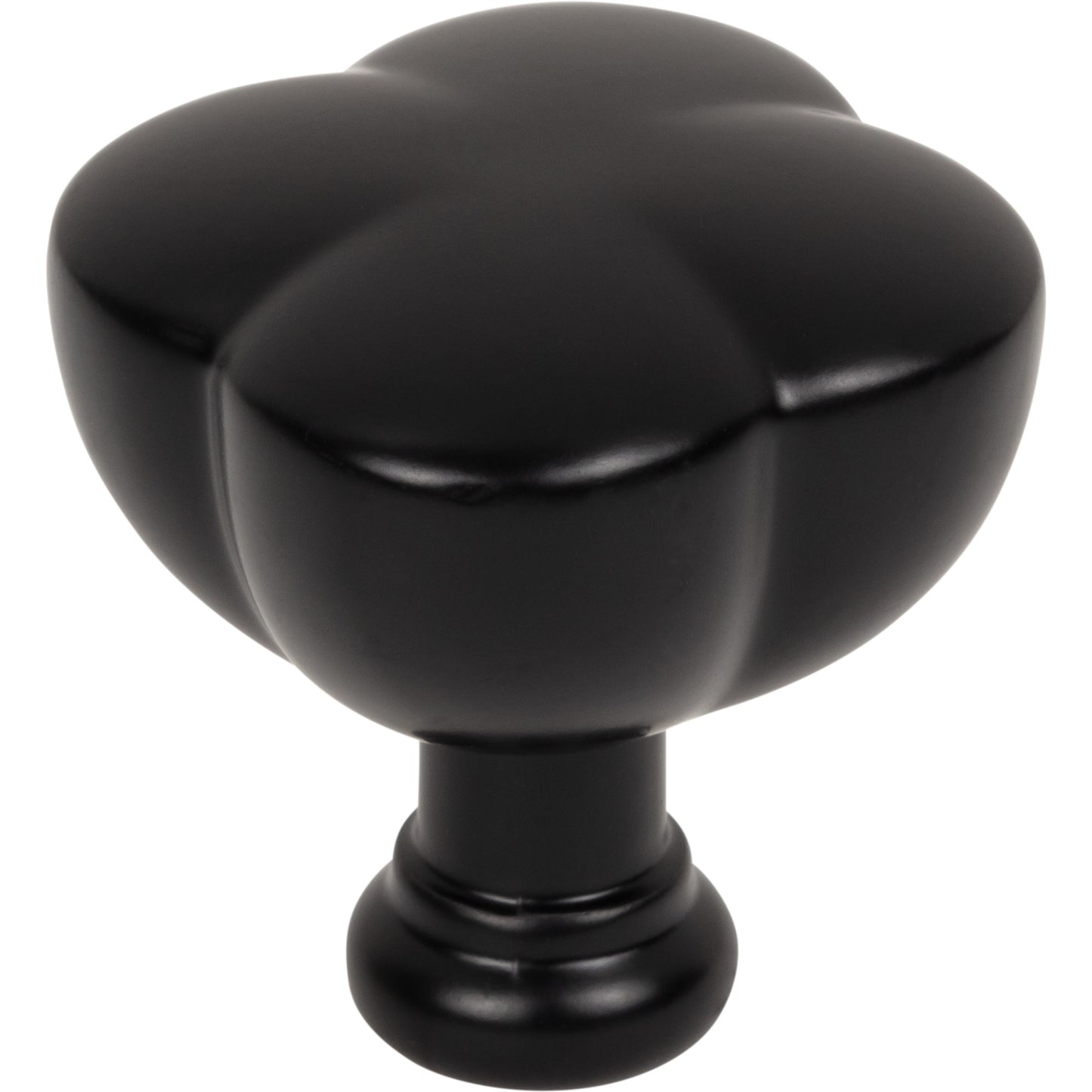 JEFFREY ALEXANDER 686MB Southerland 1-1/4" Length Round Knob - Matte Black