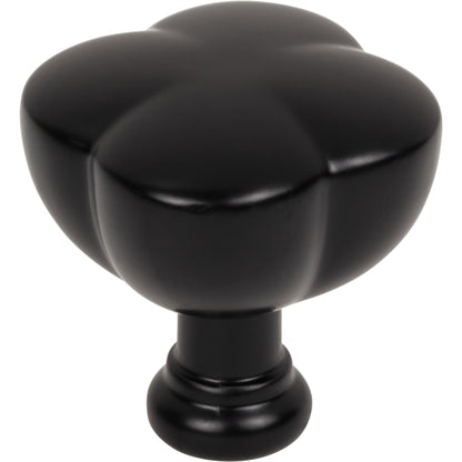 JEFFREY ALEXANDER 686MB Southerland 1-1/4" Length Round Knob - Matte Black
