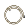 AXOR 28259830 Shower Solutions Textile Hose with Cylindrical and Conical Nut, 63" - Polished Nickel