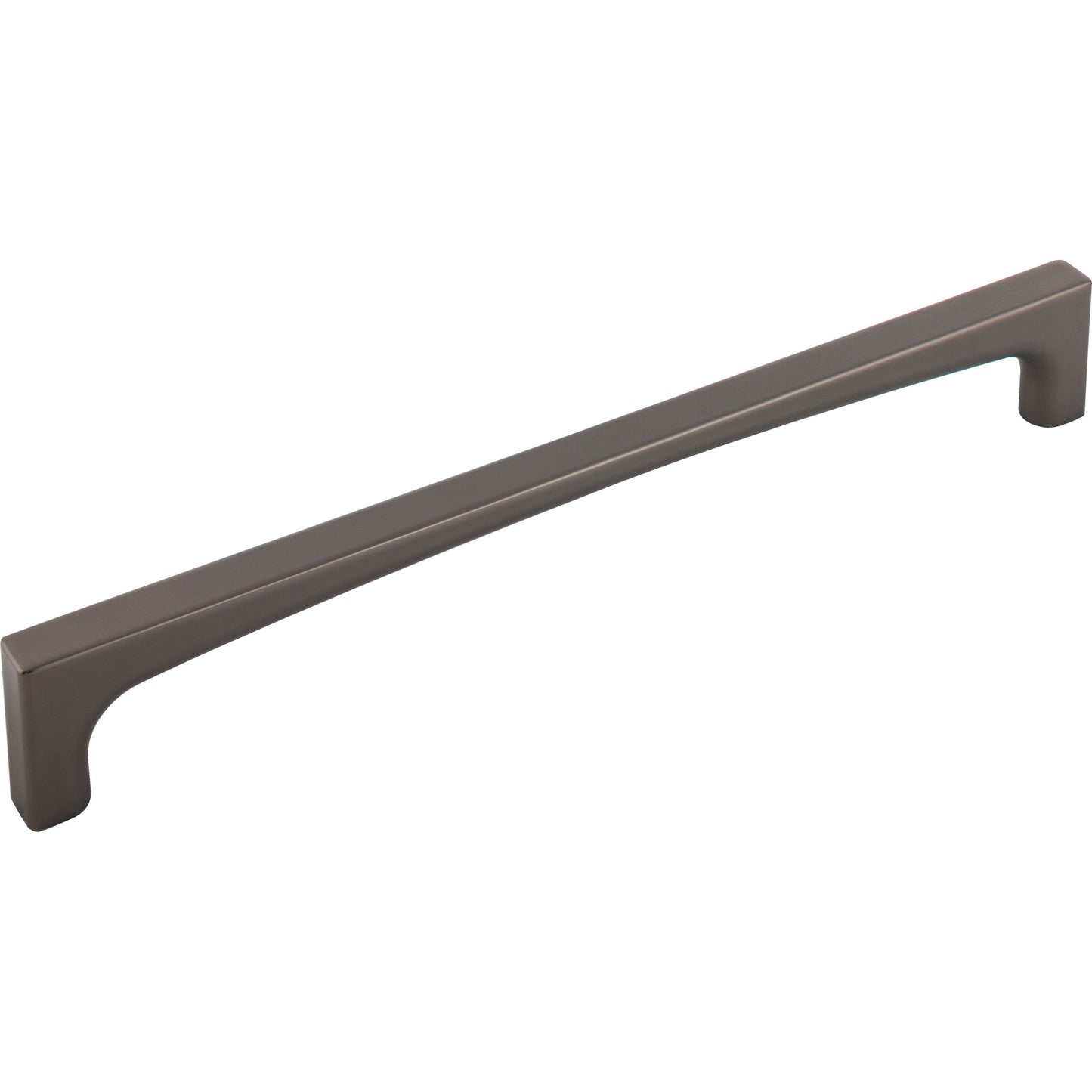 TOP KNOBS TK1018AG Riverside 12" Center to Center Appliance Pull - Ash Gray