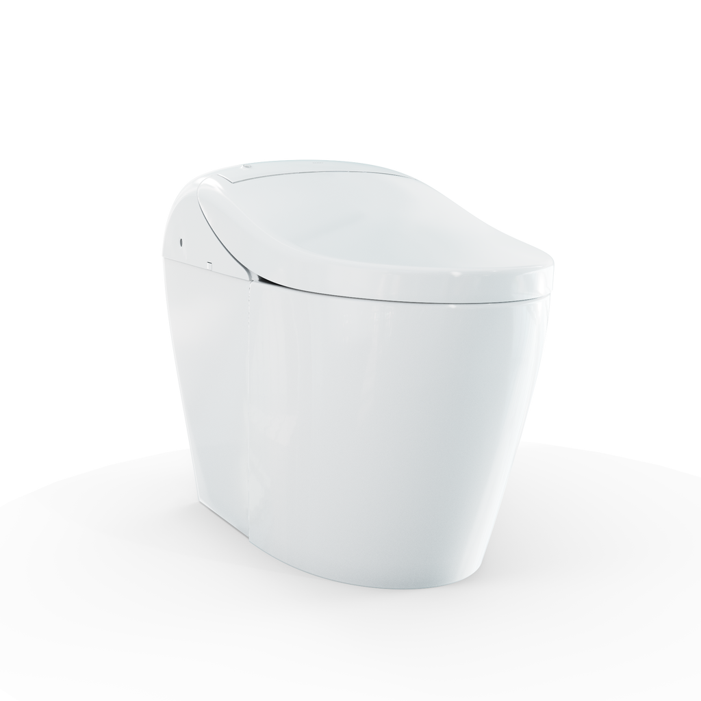 TOTO MS7631CEMFG#01 Washlet G5A 1.2 Or 1.0 Gpf Smart Toilet With Integrated Bidet Seat And Cefiontect - Cotton White