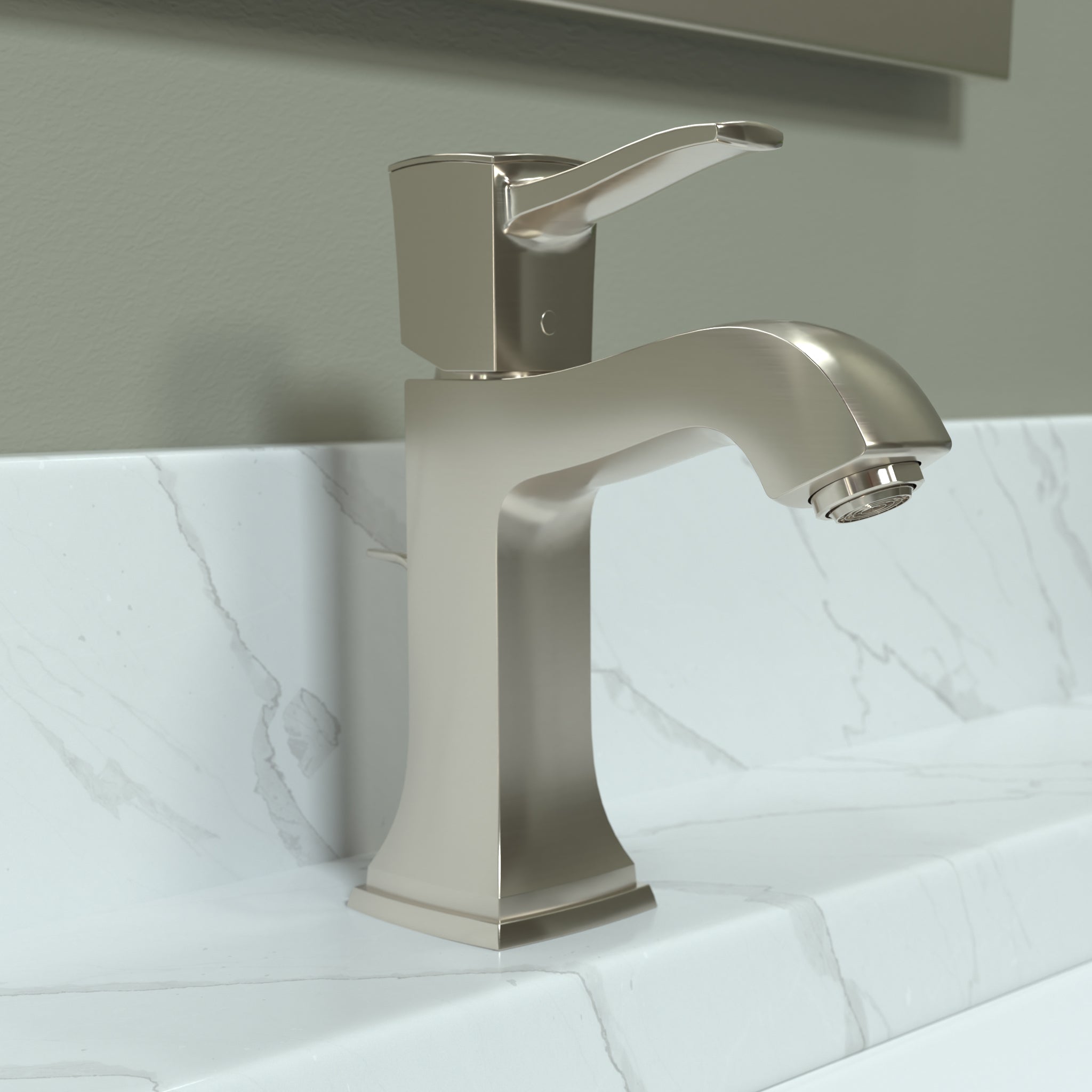 HANSGROHE 31300821 Metropol Classic Single-Hole Faucet 110 with Pop-Up Drain, 1.2 GPM - Brushed Nickel