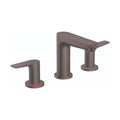 HANSGROHE 71733341 Talis E Widespread Faucet 150 with Pop-Up Drain, 1.2 GPM - Brushed Black Chrome
