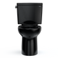 TOTO CST776CEF#51 Drake Two-Piece Elongated 1.28 GPF Universal Height TORNADO FLUSH Toilet , Ebony