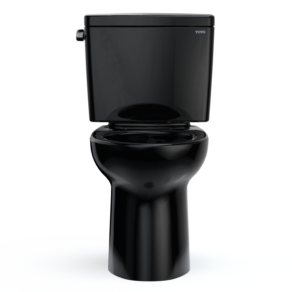 TOTO CST776CS#51 Drake Two-Piece Elongated 1.6 Gpf Tornado Flush Toilet - Ebony