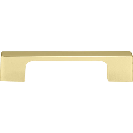 ATLAS A836-FG Thin Square 3 3/4" Center to Center Bar Pull , French Gold