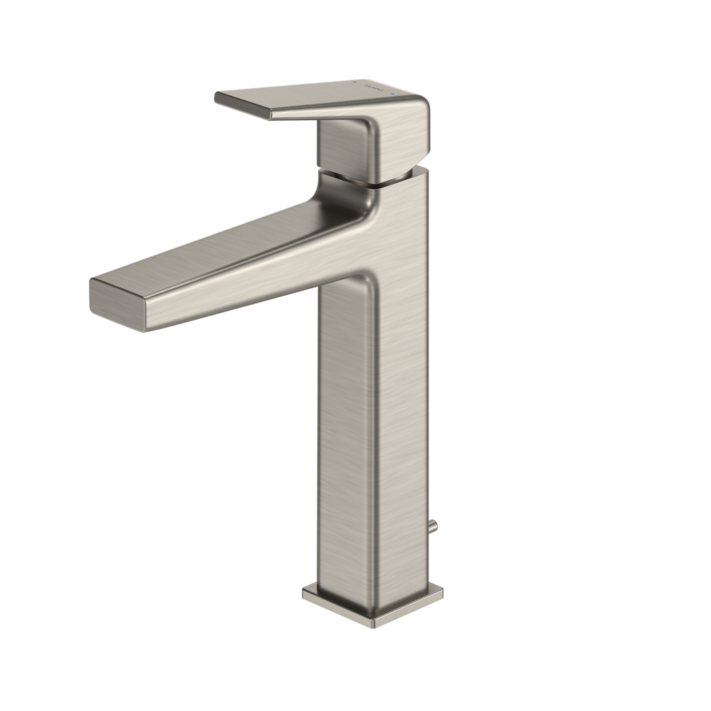 TOTO TLG10303U#BN Gb 1.2 Gpm Single Handle Semi-Vessel Bathroom Sink Faucet With Comfort Glide Technology - Brushed Nickel