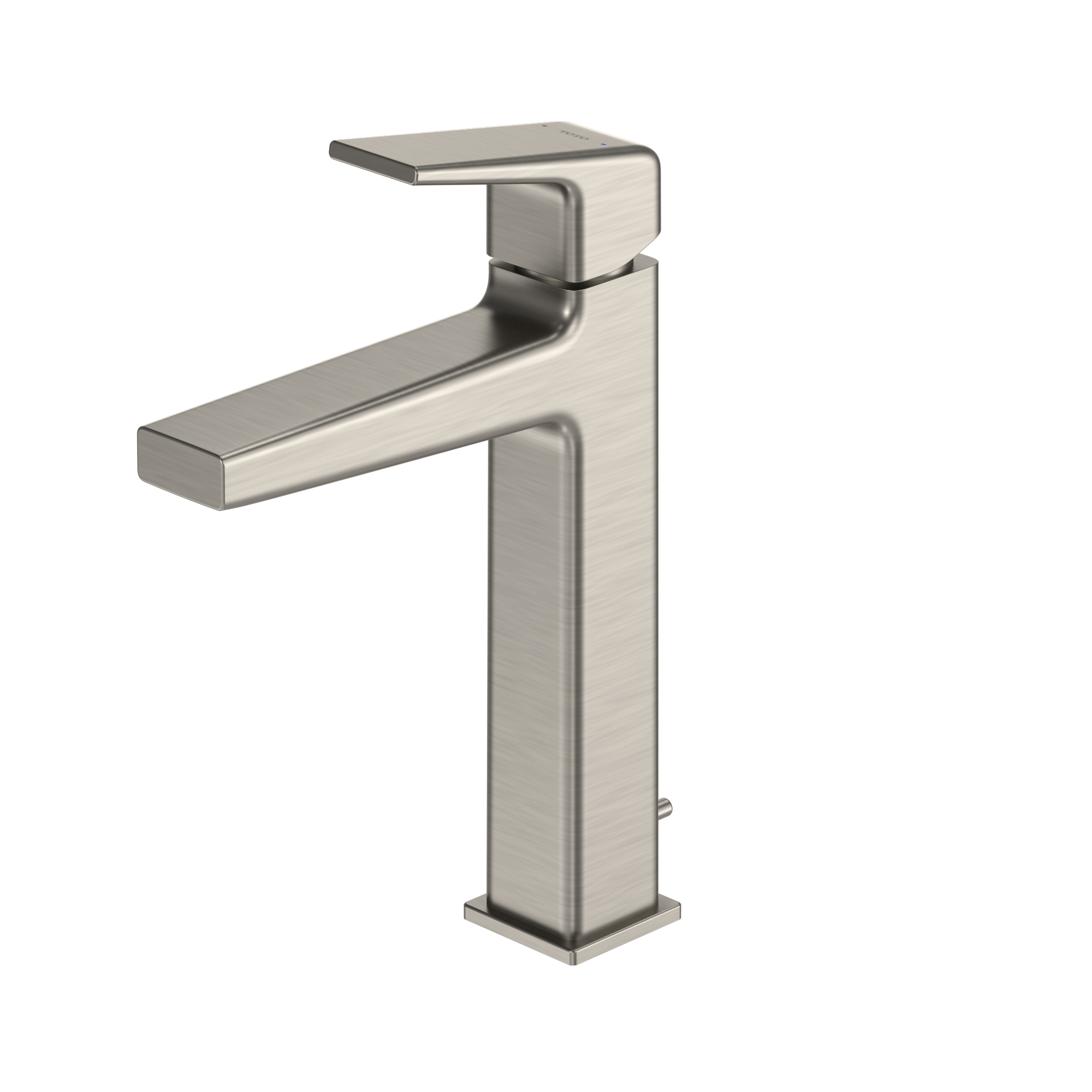 TOTO TLG10303U#BN Gb 1.2 Gpm Single Handle Semi-Vessel Bathroom Sink Faucet With Comfort Glide Technology - Brushed Nickel