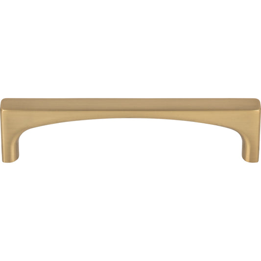 TOP KNOBS TK1012HB Riverside 3 3/4" Center to Center Bar Pull - Honey Bronze