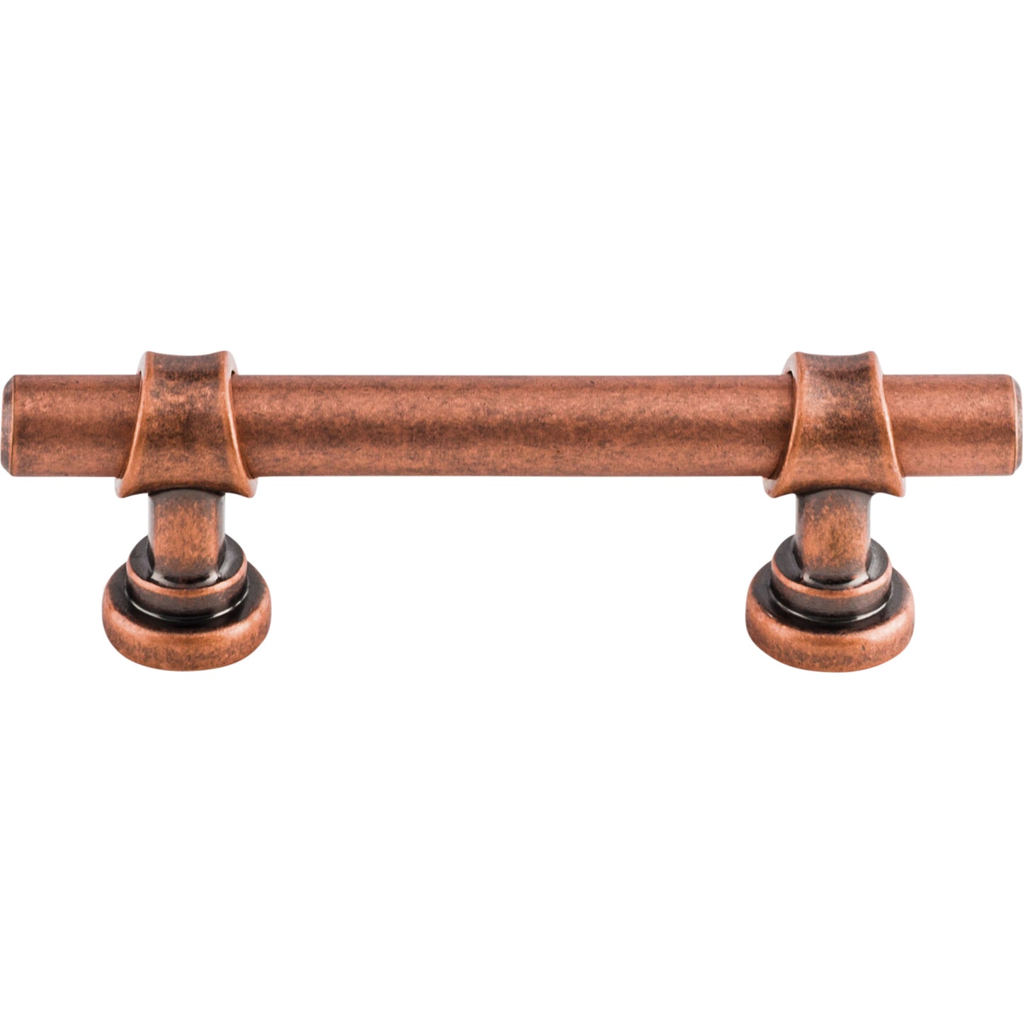 TOP KNOBS M1746 Bit 3" Center to Center Bar Pull - Antique Copper