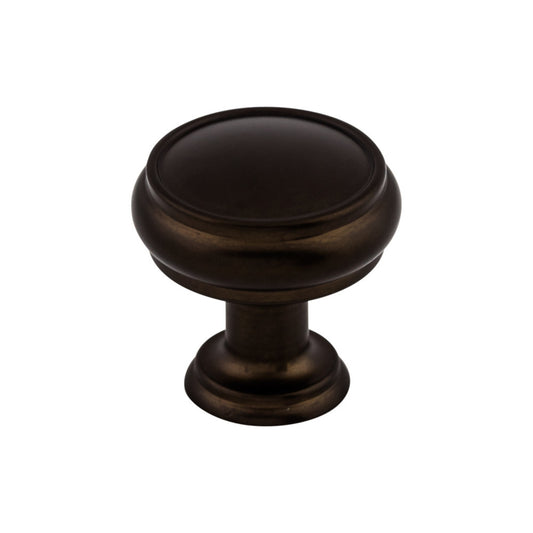 TOP KNOBS TK831ORB Eden 1 3/16" Diameter Round Knob - Oil Rubbed Bronze