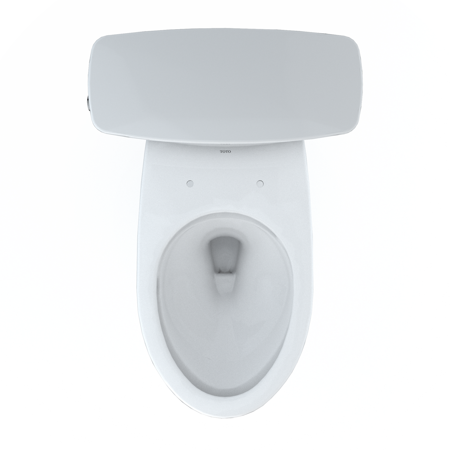 TOTO CST786CEFG.10#01 Drake Transitional Two-Piece Elongated 1.28 Gpf Universal Height Tornado Flush Toilet With 10 Inch Rough-In And Cefiontect - Cotton White