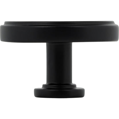 JEFFREY ALEXANDER 171L-MB Richard 1-3/4" Diameter Round Knob - Matte Black