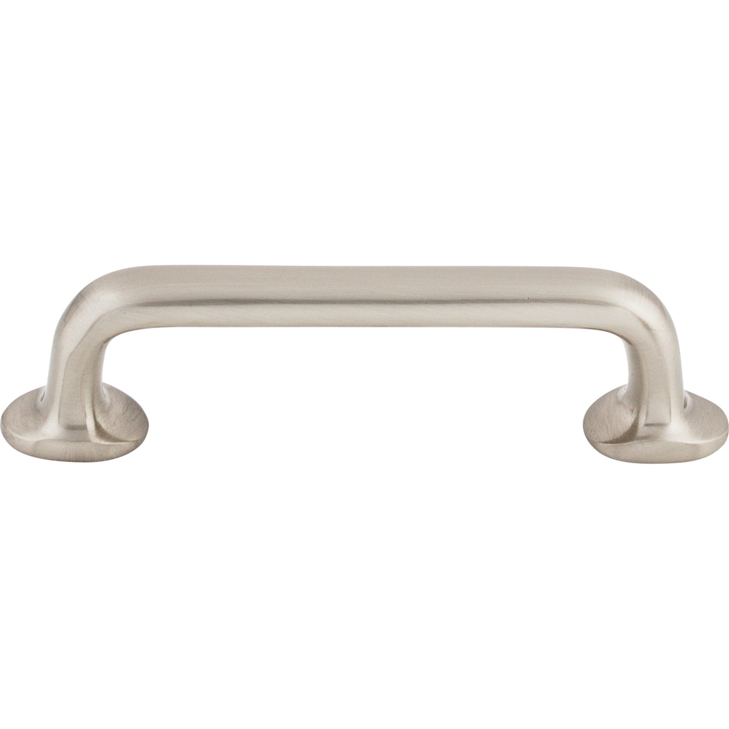 TOP KNOBS M1987 Aspen II Rounded 4" Center to Center Bar Pull - Brushed Satin Nickel