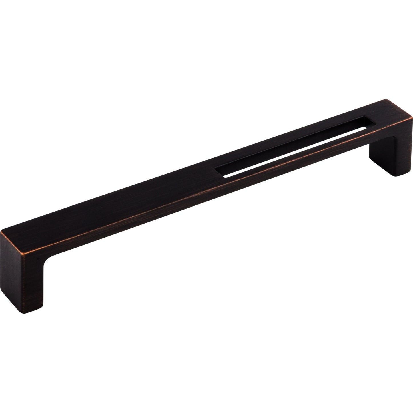 TOP KNOBS TK267TB Modern Metro Slot 7" Center to Center Bar Pull - Tuscan Bronze