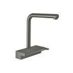 HANSGROHE 73836341 Aquno Select Kitchen Faucet, 2-Spray Pull-Out, 1.75 GPM - Brushed Black Chrome