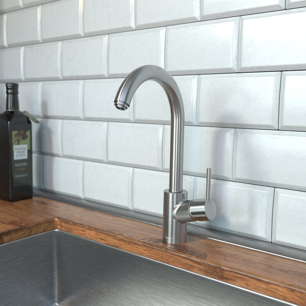 HANSGROHE 04216800 Talis C Prep Kitchen Faucet, 2-Spray Pull-Down, 1.75 GPM - Stainless Steel Optic