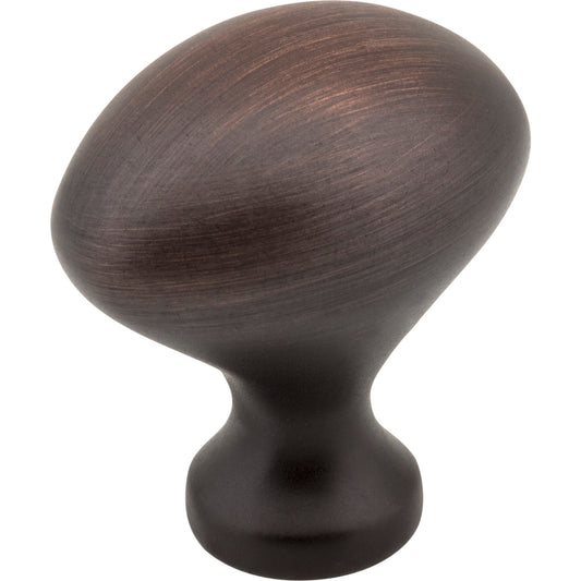 ELEMENTS 897DBAC Merryville 1-1/8" Length Oval Knob - Brushed Oil Rubbed Bronze