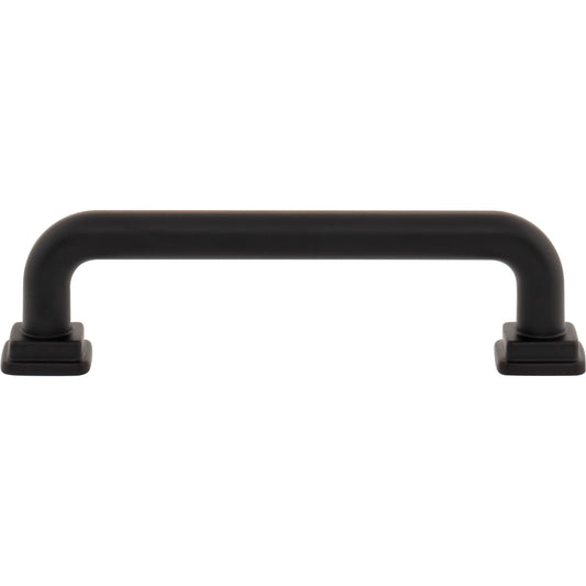 ATLAS A6023-BL Kimberton 3 3/4" Center to Center Bar Pull - Matte Black