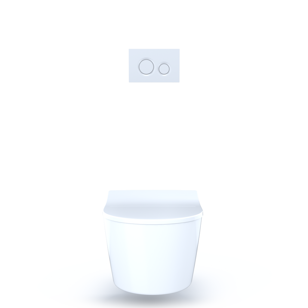 TOTO WT172M Duofit In-Wall Toilet Tank With Dual-Max Dual-Flush 1.28 And 0.9 Gpf System With Copper Supply -