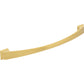 JEFFREY ALEXANDER 944-224BG Roman 224 mm Center-to-Center Arch Pull - Brushed Gold