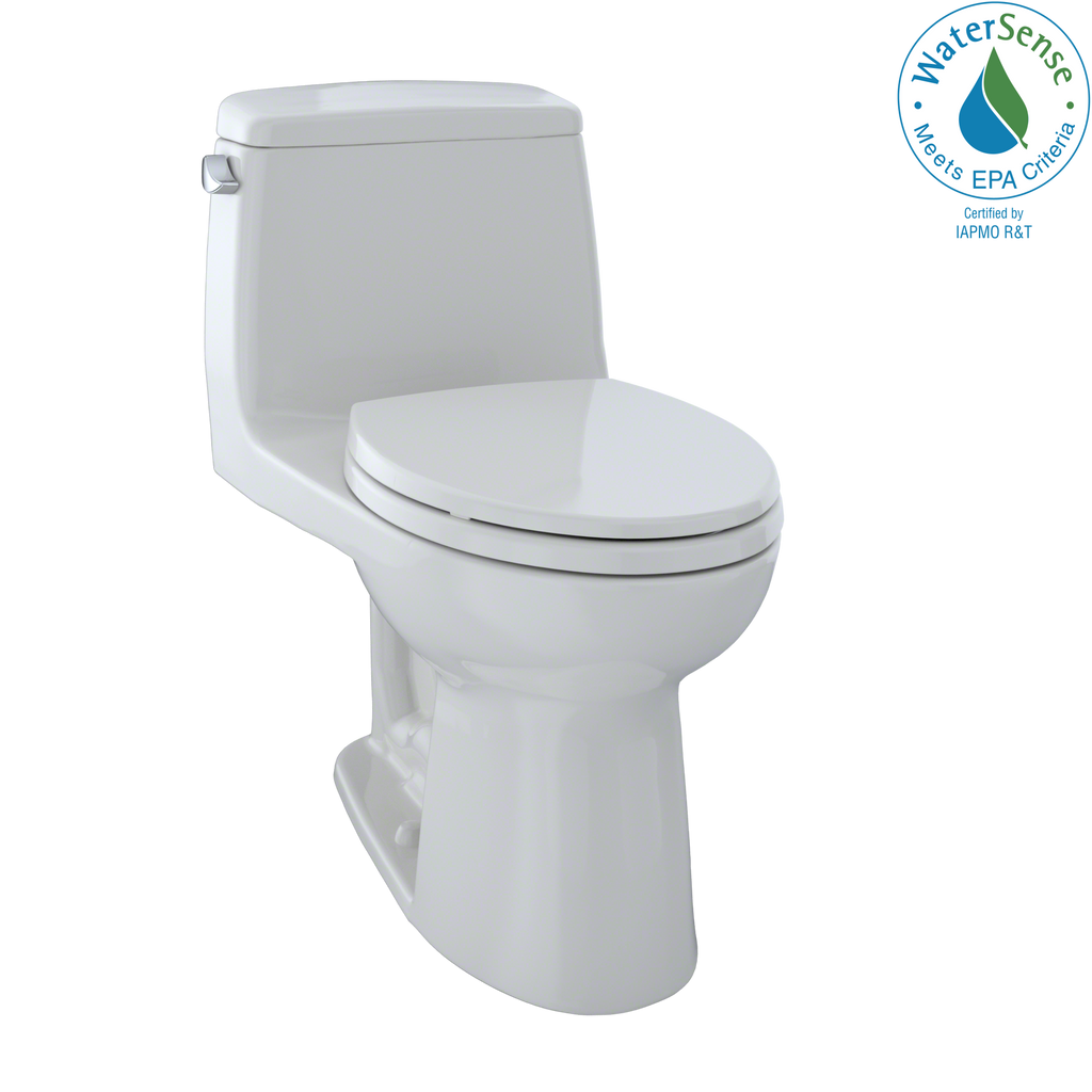 TOTO MS854114E#11 Eco Ultramax One-Piece Elongated 1.28 Gpf Toilet - Colonial White