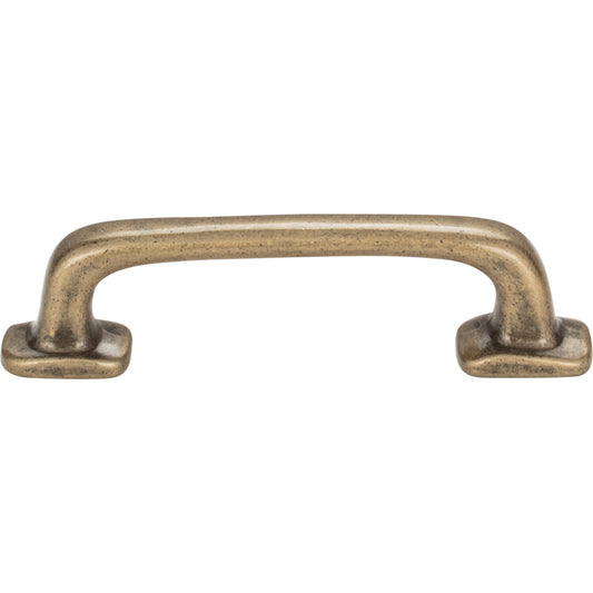 ATLAS 333-CM Distressed 3" Center to Center Bar Pull - Champagne