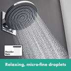 HANSGROHE 24142671 Pulsify S Showerhead 260 1-Jet, 1.75 GPM - Matte Black