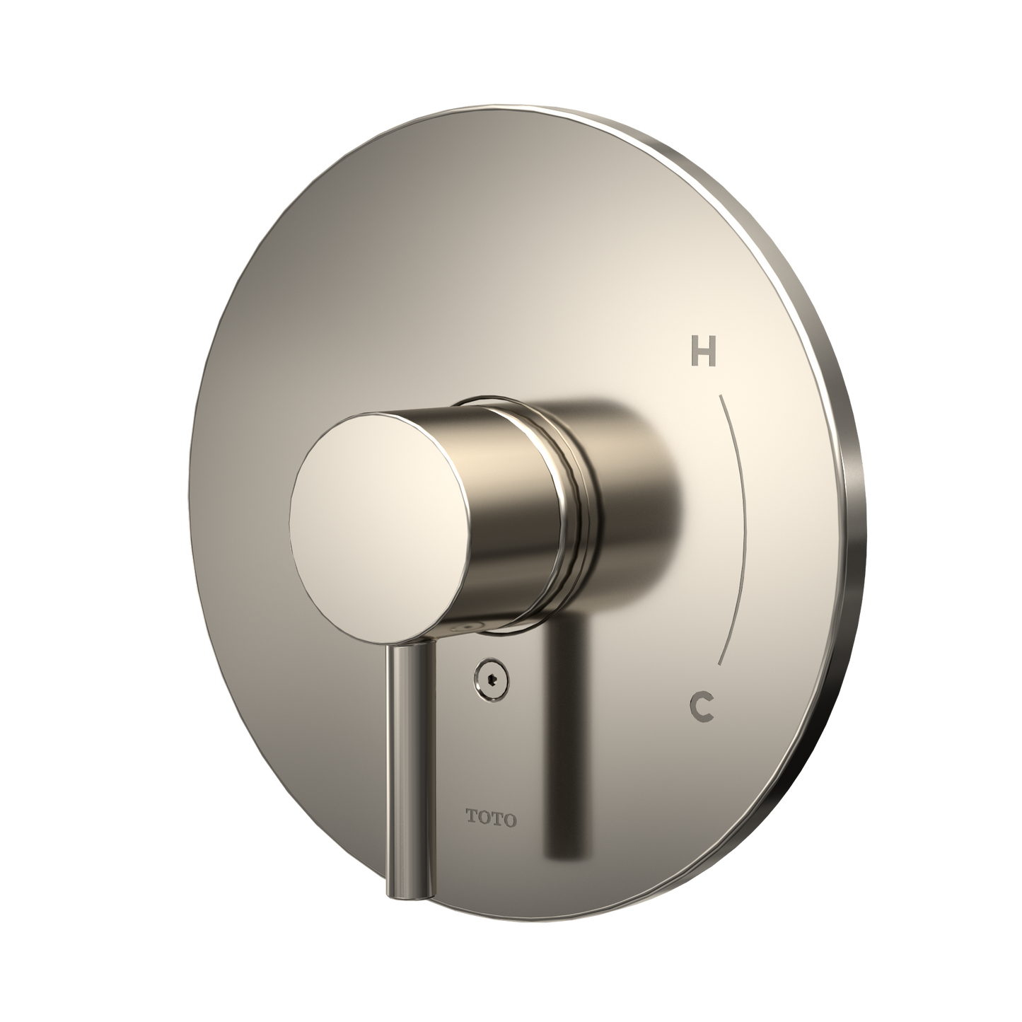 TOTO TBV01801U#PN Round Pressure Balance Valve Shower Trim , Polished Nickel