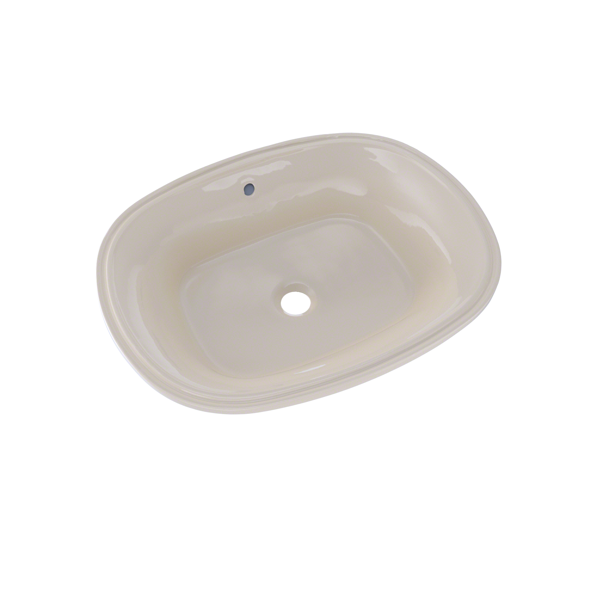 TOTO LT481G#12 Maris 20-5/16" X 15-9/16" Oval Undermount Bathroom Sink With Cefiontect - Sedona Beige