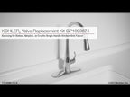 KOHLER K-560-VS Bellera Pull-Down Kitchen Sink Faucet With Three-Function Sprayhead - Vibrant Stainless
