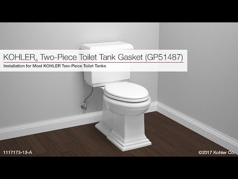 KOHLER K-3948-RA-0 Wellworth Two-Piece Elongated Toilet, 1.28 Gpf - White