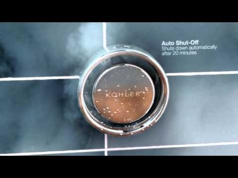 KOHLER K-5558-BL Invigoration Series Tandem Steam Generator Control Kit - Matte Black