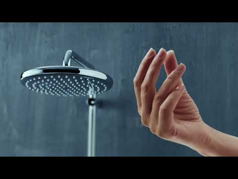GROHE 267152430 Tempesta 250 Rain Shower Head, 9 7⁄8" - 1 Spray, 1.75 GPM - Matte Black