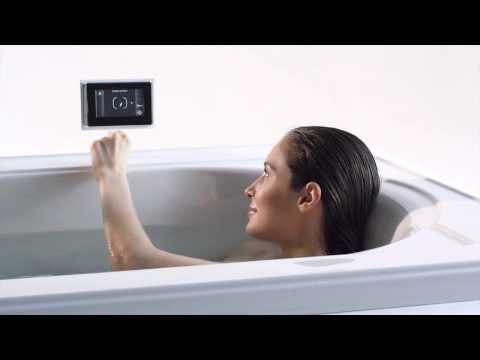 KOHLER K-1124-7 Archer 72" X 36" Drop-In Whirlpool Bath - Black Black
