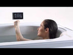 KOHLER K-1124-7 Archer 72" X 36" Drop-In Whirlpool Bath - Black Black