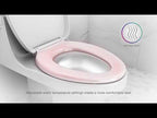 KOHLER K-10515-0 Purewarmth Heated Round-Front Toilet Seat - White