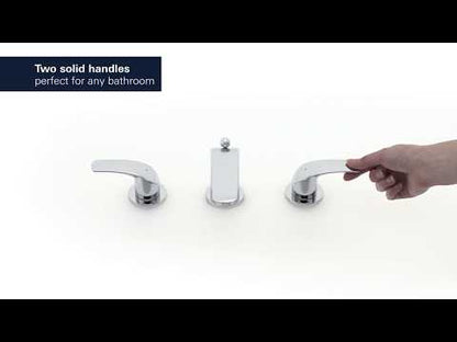 GROHE 20294ENA Eurosmart 8-inch Widespread 2-Handle S-Size Bathroom Faucet 1.2 GPM - Brushed Nickel