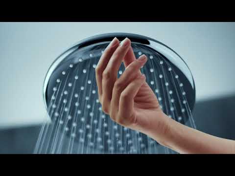 GROHE 267152430 Tempesta 250 Rain Shower Head, 9 7⁄8" - 1 Spray, 1.75 GPM - Matte Black