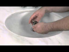KOHLER K-7124-2MB Clicker Drain Without Overflow - Vibrant Brushed Moderne Brass