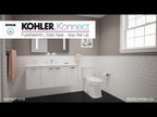 KOHLER K-10515-0 Purewarmth Heated Round-Front Toilet Seat - White