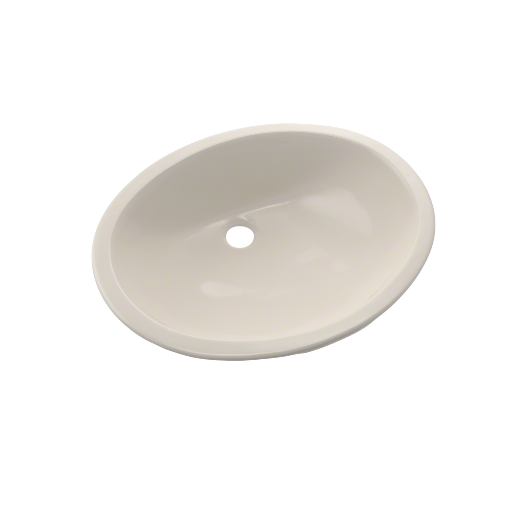 TOTO LT579G#12 Rendezvous Oval Undermount Bathroom Sink With Cefiontect - Sedona Beige
